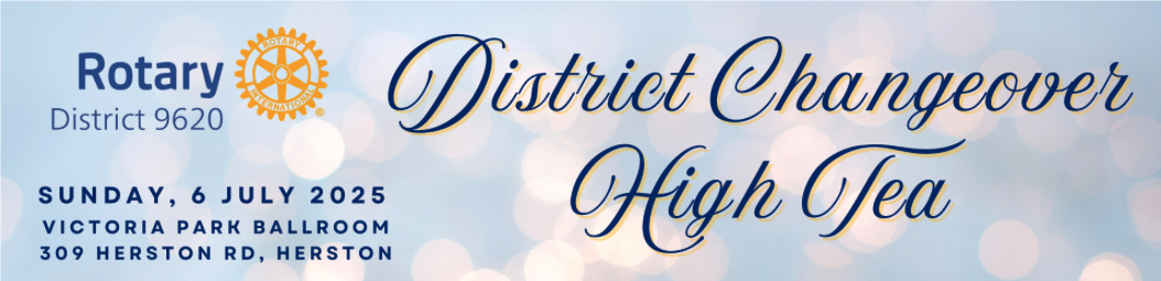 District 9620 District Changeover High Tea Rotary Club Of Brisbane